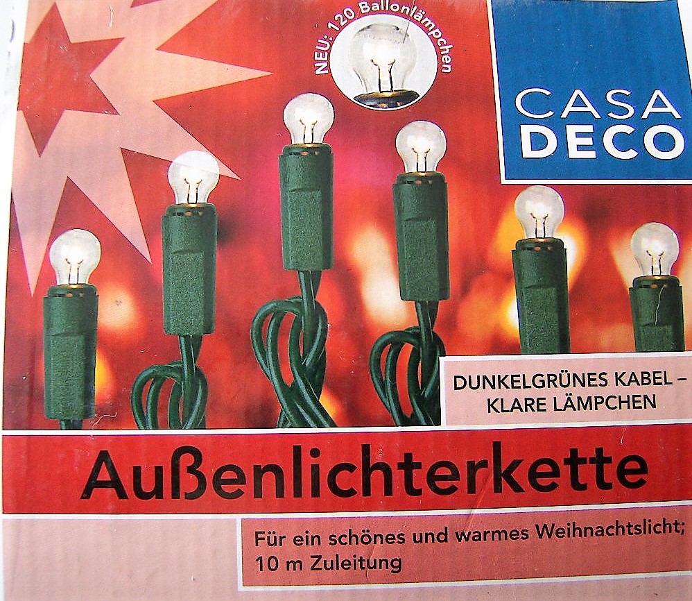 Außenlichterkette grün | netsend GmbH