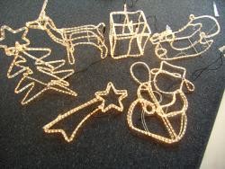 3D-Lichterschlauch-Figuren