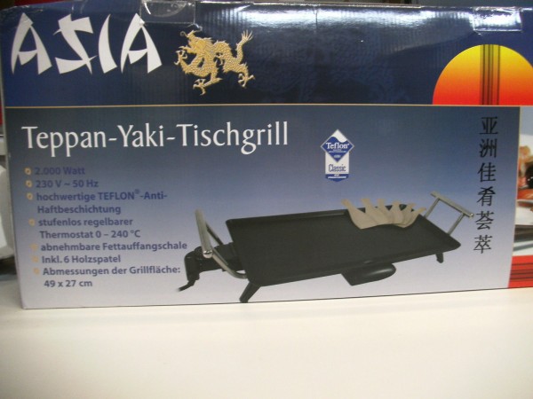 Teppan-Yaki-Tischgrill