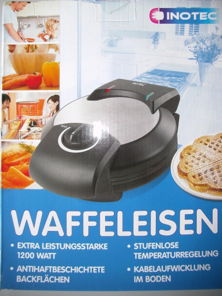 Waffeleisen 1200 Watt